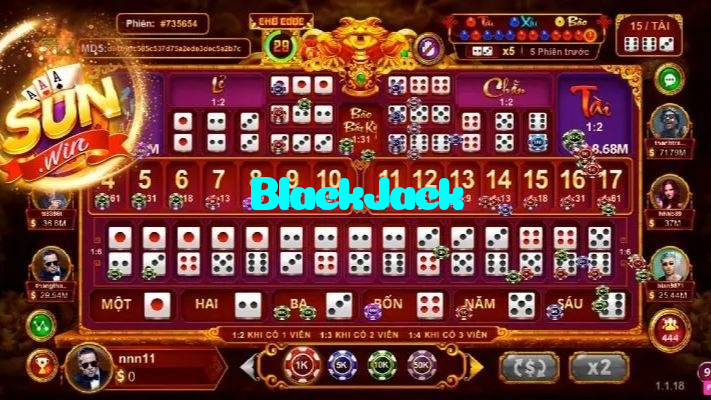 available types of BlackJack bet including pre-match live express and system bets